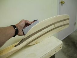 Skulling Ruder aus Holz mit hohlem Schaft